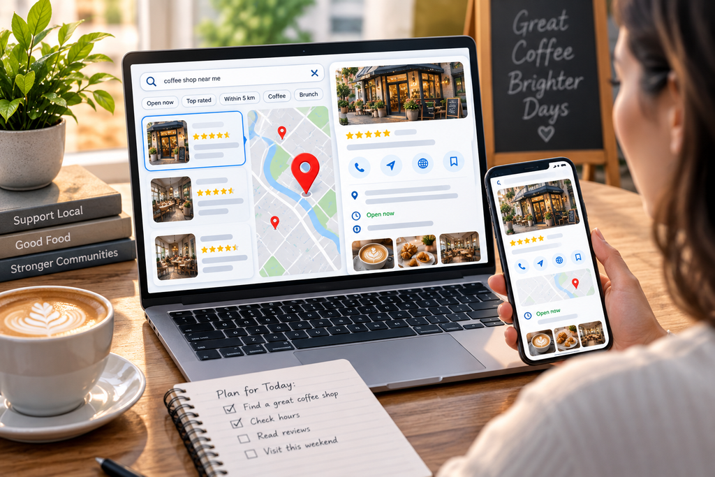 Google Business Profile for local search
