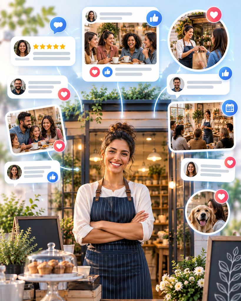 Facebook for small business community building